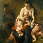 22. Delacroix, Medea Kills Her Children, 1838