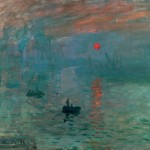 32. Monet, Impression: Sunrise, 1873