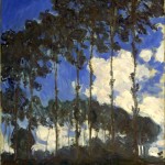36. Monet, Poplars, 1891