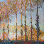 34. Monet, Poplars, 1891