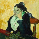 50. Van Gogh, Woman of Arles, 1888
