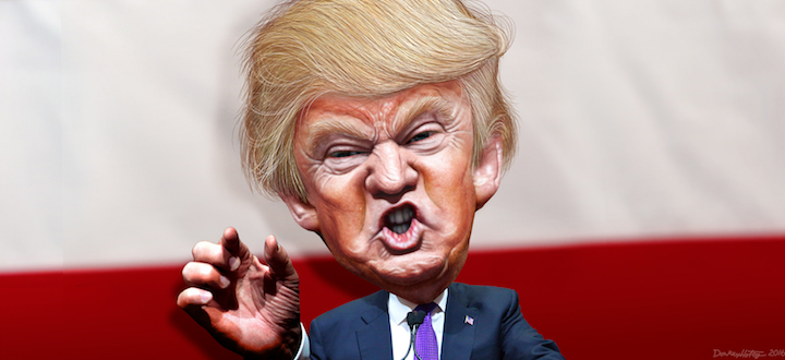 Donald Trump by DonkeyHotey