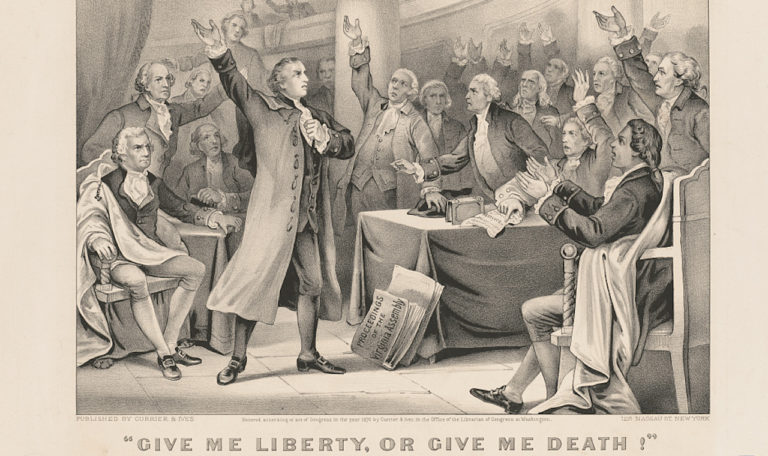 Patrick Henry’s ‘Give Me Liberty, or Give Me Death!’ Speech - The ...