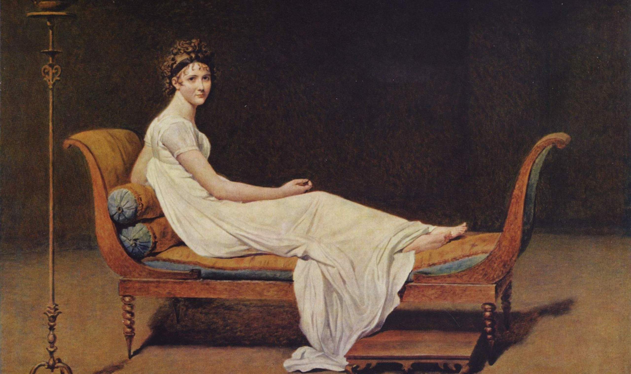 Portrait Of Madame Récamier 